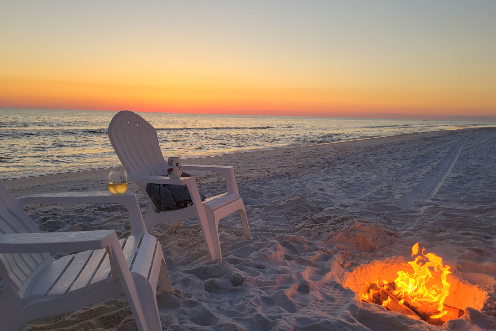 Beach Bonfire