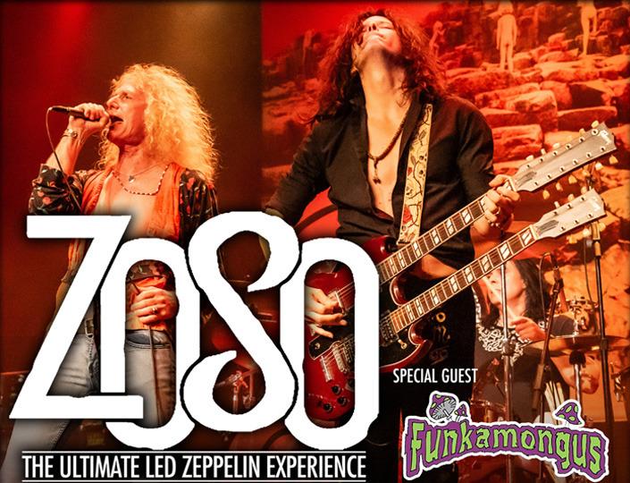 ZOSO The Ultimate Led Zeppelin Experience with Funkamongus 