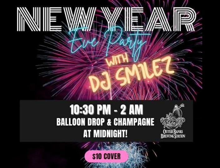 New Year's Eve Party at Outer Banks Brewing Station