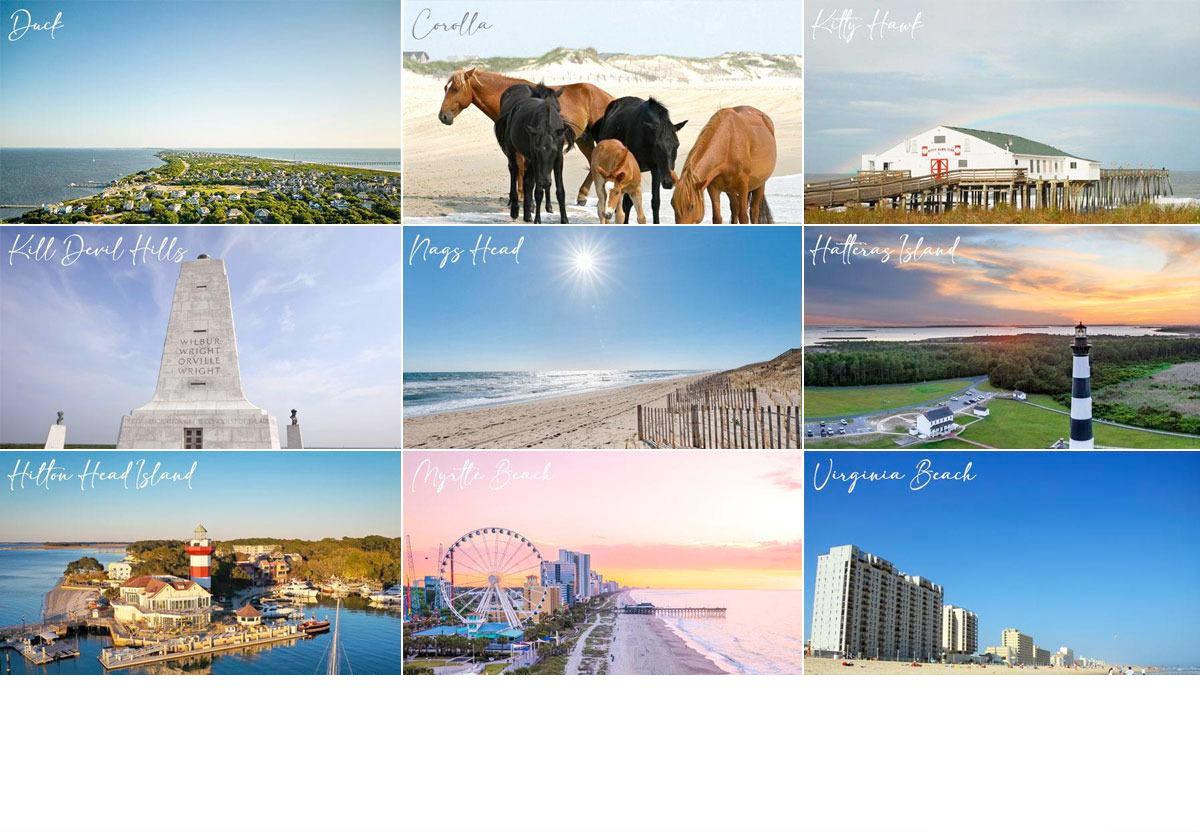 Outer Banks Beach Comparison