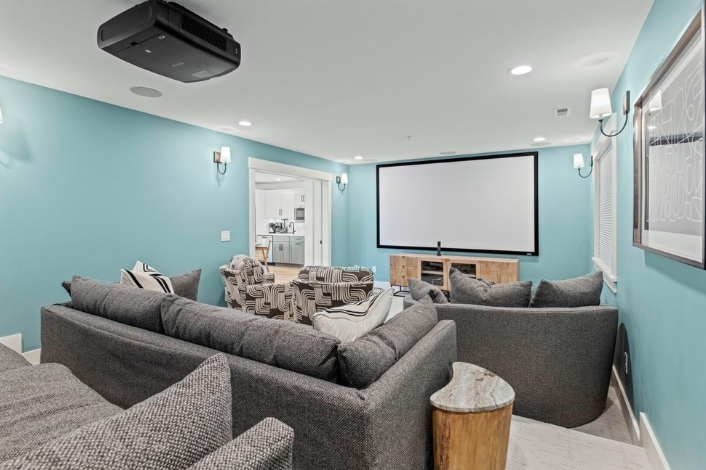 Home Theater Houses for your OBX Vacation